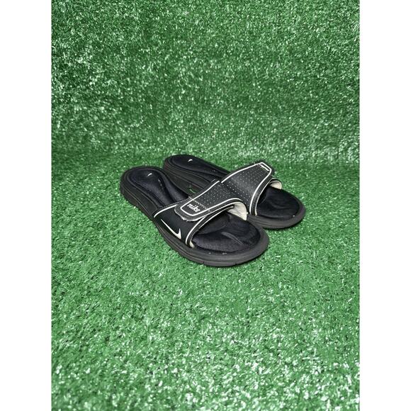 Nike Comfort Footbed Slides Sandals Beach Flip Flops Women's Size 6 360883-011 - Picture 2 of 8